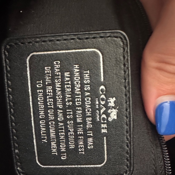 Coach Black Tote Bag - Picture 3 of 5